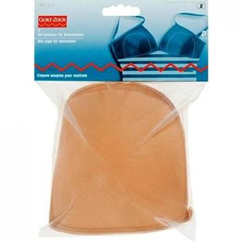 OceanGuard Swim Bra Inserts – D, Beige, All-Polyester, Single Size