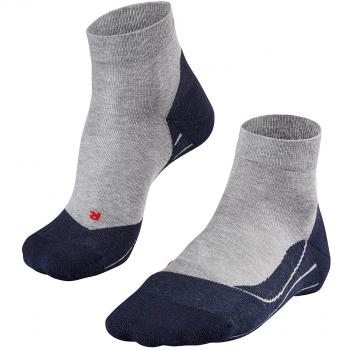 FALKE RU4 Grey Endurance Short Socks for Men