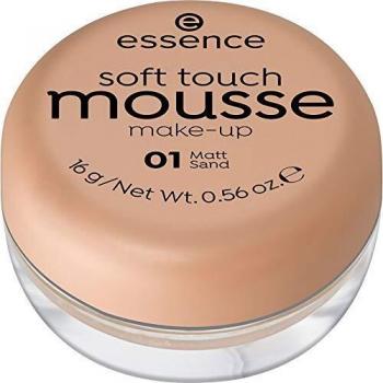 Essence Cosmetics Soft Touch Mousse 01 Matt Sand Base de Maquillaje
