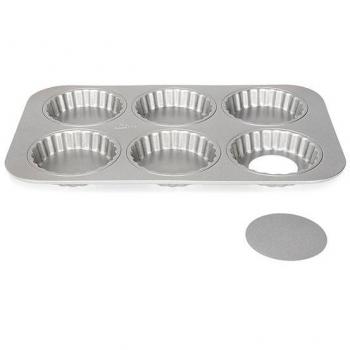 Patisse Quicheform mit losem Boden für 6 Quiche