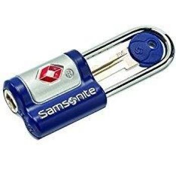 Samsonite Reiseklappe V – Indigoblau Schlüsselsicherheitsgurt