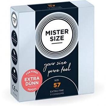 Mister Size 57mm Extra Lube Condoms