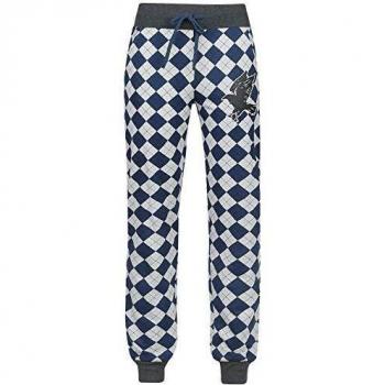 Pantaloni pigiama Harry Potter Grigio Blu Ravenclaw S a L Donna