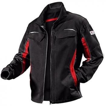 Kübler Pulse Beat 1324 – Blouson Noir et Rouge, Taille 46