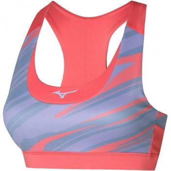 Mizuno Sujetador Deportivo Alpha Graphic Bra Lila/Rosa