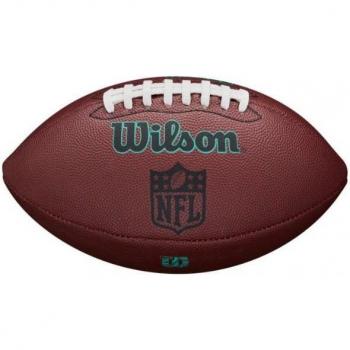 Wilson Ignition Pro NFL Synthetic Leather American Football, Dark Blue/Brown, One Size