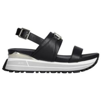 Liu Jo Schwarze Sandalen – P010 Maxi Wonder
