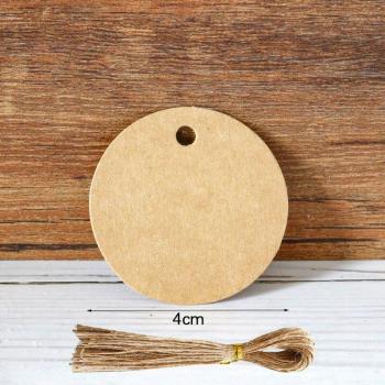 100pcs Blank Round Tags for Pricing