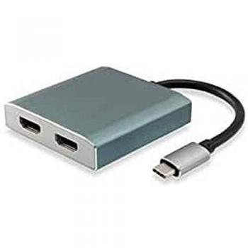 Equip 133464 Adaptador USB-C a 2 HDMI