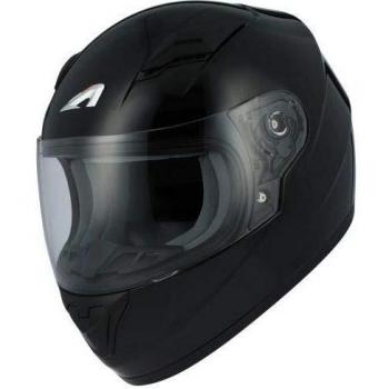 Casco Astone para moto junior negro