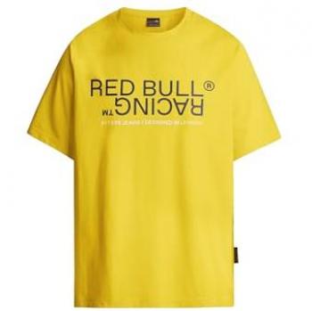 Maglietta Pepe Jeans Giallo XL con Stampa Red Bull Racing a Maniche Corte