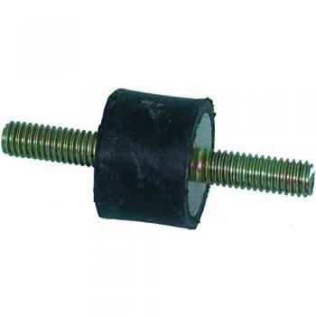 Silencieux bloc universel mâle Ø20mm – 15mm de long – M6 à 14mm de filetage
