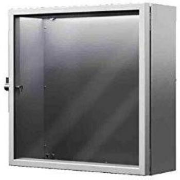 Rittal AX 2733.010 Finestra d'ispezione 497 x 36 x 497 mm Vetro acrilico Trasparente 1 pz