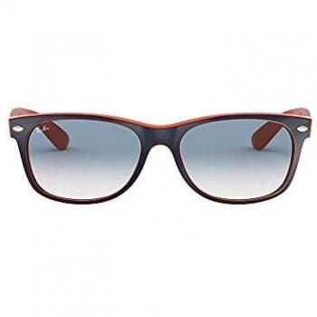 Ray-Ban New Wayfarer Blue Orange/Blue Gradient 55mm Sunglasses RB2132 789/3F