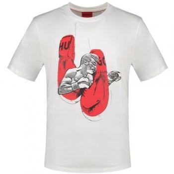 Maglietta Uomo DIBOXER HUGO 50542560 Bianco
