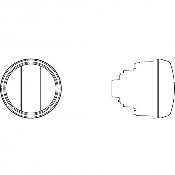 HELLA 2BE 010 102-001 Indicatore direzione montaggio interno