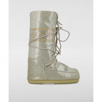 Goldene MoonBoot Schneeschuhe – Icon Glitter, 39/40/41, Damenmodell