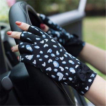 Gants de soleil en dentelle pour conductrices