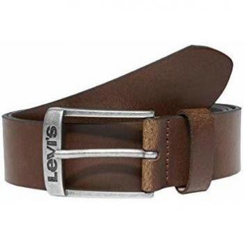 Levi's Cintura in pelle New Duncan Marrone Scuro 90 cm