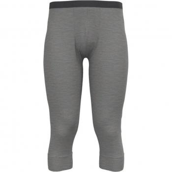 Odlo Merino 200 3/4 Unterhose für Herren, grau, XXL
