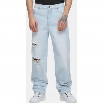 Pantalon baggy denim lourd homme bleu clair