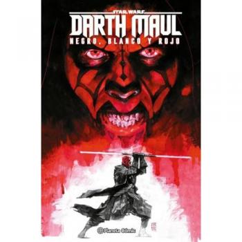 STAR WARS DARTH MAUL: BLANCO, NEGRO Y ROJO