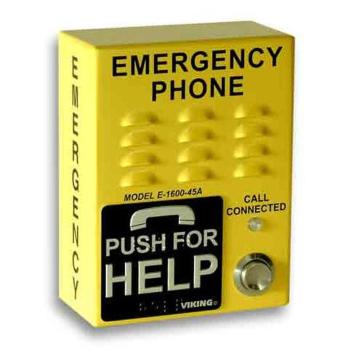 Emergency Phone Yellow – VIKING E-1600-45A EWP