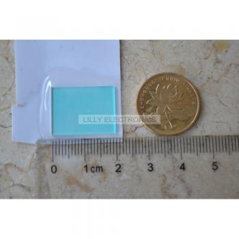 Lentille Bricolage 2x RVB Vert + Reflet Rouge 20 mm × 15 mm × 1.1 mm – Lab