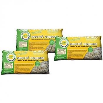 Secret Vert : Paillis en copeaux (3 × 11 kg)