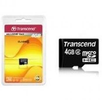Transcend 4GB microSDHC