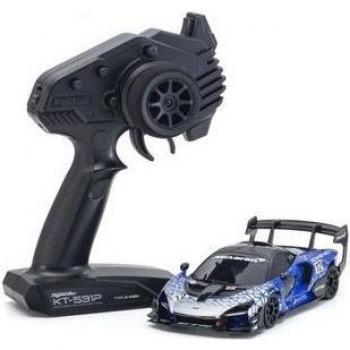 Mini‑Z McLaren Senna GTR Blau RWD Set (W‑MM/KT531P)