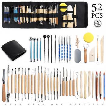 Boîte à outils de sculpture en argile