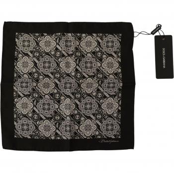 Dolce & Gabbana DG Printed Square Handkerchief Scarf
