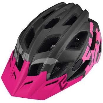 Extend Factor MTB Helmet (Matte) – Dark Grey & Rose Pink, Unisex M/L