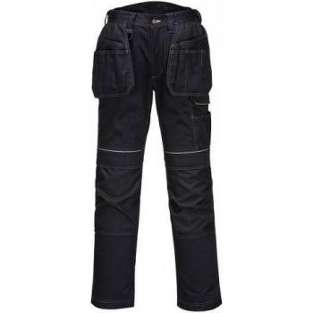 Portwest Herren PW3 Flex-Work Hose mit holster‑Tasche – Schwarz 38R