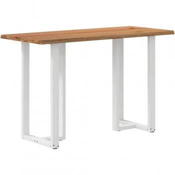 Rechteckiger Bartisch Eiche 180x80x112cm mit Baumkante