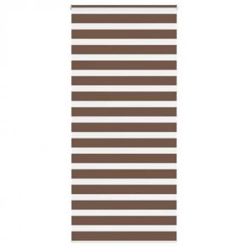 Zebrarollo Braun 95x200 cm, vidaXL Polyester