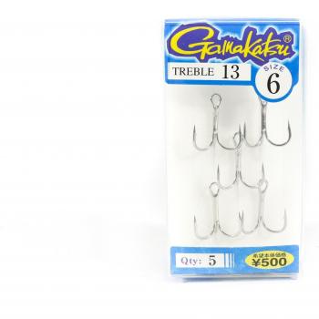 Gamakatsu Triple Hook 13 Talla 6 (0494)