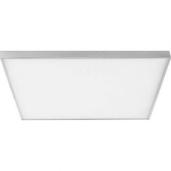 Modernes LED Aufbaupanel nickel-matt
