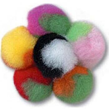 Trimits 100 Assorted Twin-Colour Pom Poms