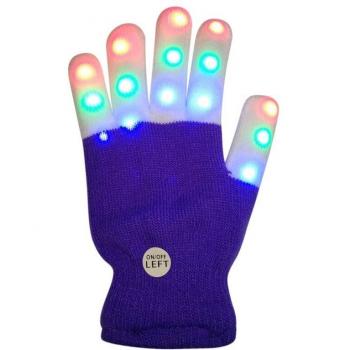 Guantes de Navidad con Luces para Niños