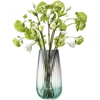 LSA International Dusk Vase, H28cm, Pink/Grey