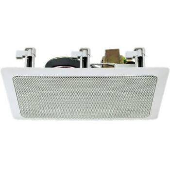 Monacor ESP-17/WS ELA-Einbaulautsprecher 15 W 100 V Weiß 1 St.