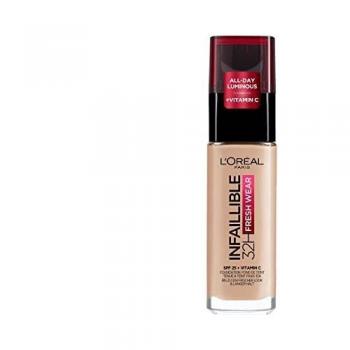 L'Oréal Paris Infallible 32H Fresh Wear Foundation, Full-coverage, Longwear, Weightless Smooth Finish