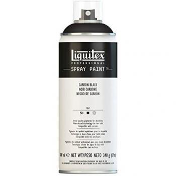 Liquitex Kunstspray Farbe (Schwarz) – 400 ml