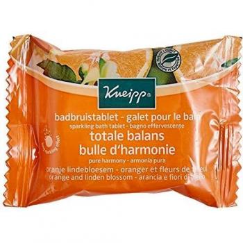 Galet de bain parfumé aux fleurs d'oranger et de tilleul, 80 g