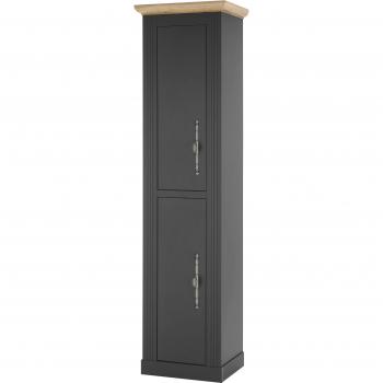 WESTMINSTER‑Schrank Home Affaire – grau dunkel, romantischer Stil