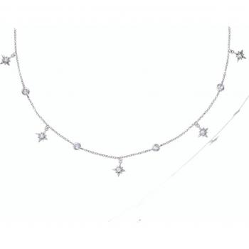 Lazo Luminoso “Noche de Roca” – 8 mm de Plata