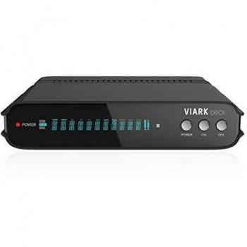 Viark DROI 4K UHD Receiver – Android, IPTV, HDMI, USB 2.0 (Schwarz)