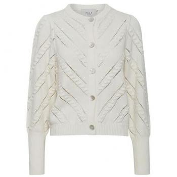 Pulz Jeans Cardigan PZAMY – Unifarben, Beige (Turtledove), Größe L